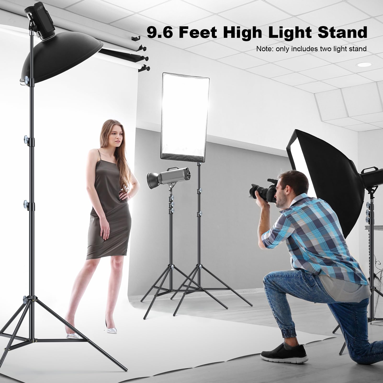 LINCO Zenith スタジオライト背景スタンド Amazon.com : LINCO Lincostore Zenith 30 Inch Mini Light Stand Set